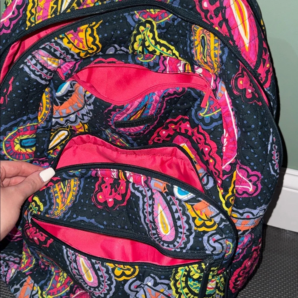 Vera Bradley Essential Backpack | Twilight Paisley - Picture 6 of 8